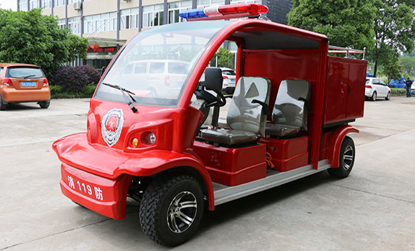 鐵皮架消防電動車