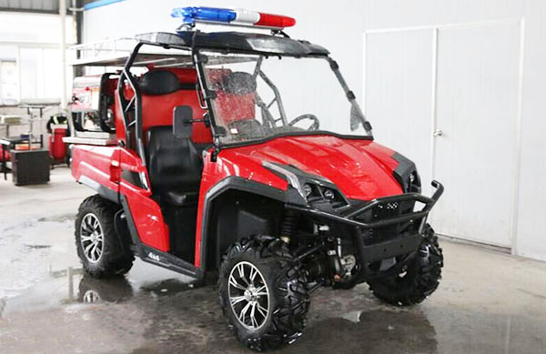 四輪消防摩托車